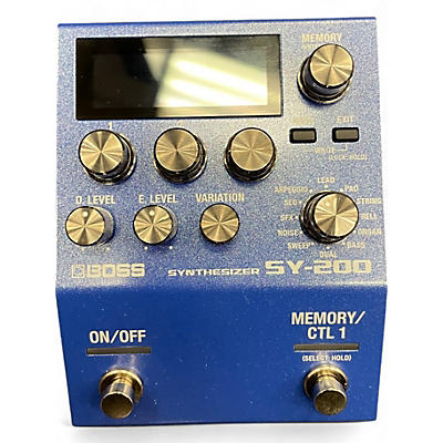 Used BOSS SY-200 Effect Pedal