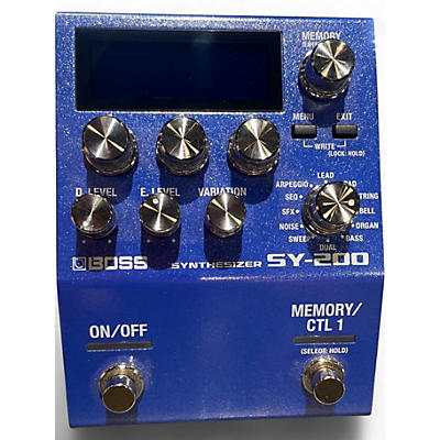 Used BOSS SY-200 Effect Pedal
