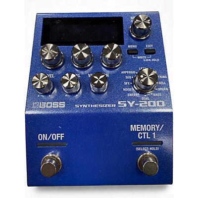 Used BOSS SY-200 Effect Pedal