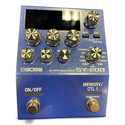 Used BOSS SY-200 Effect Pedal