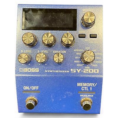 Used BOSS SY-200 Effect Pedal