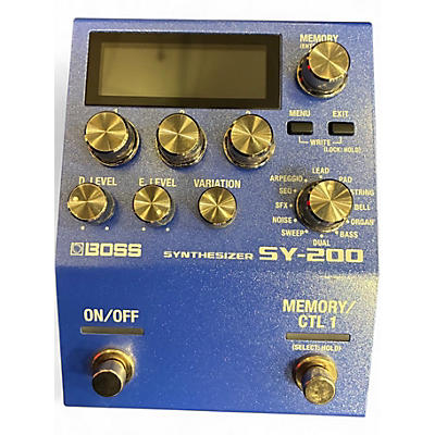 Used BOSS SY-200 Effect Pedal