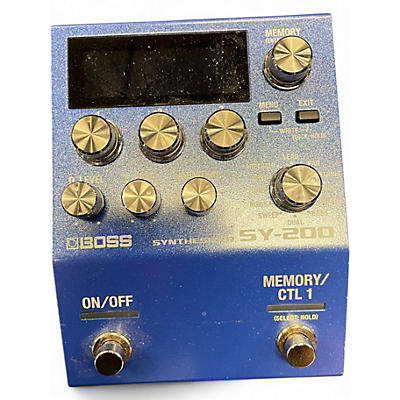 Used BOSS SY-200 Effect Pedal