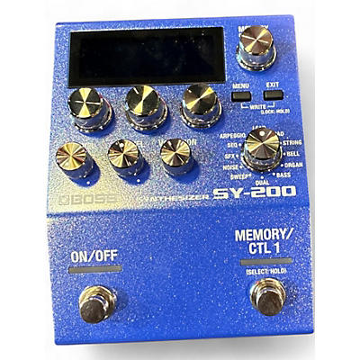 Used BOSS SY-200 Synthesizer Effect Pedal