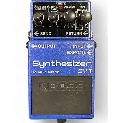 Used BOSS SY1 Effect Pedal