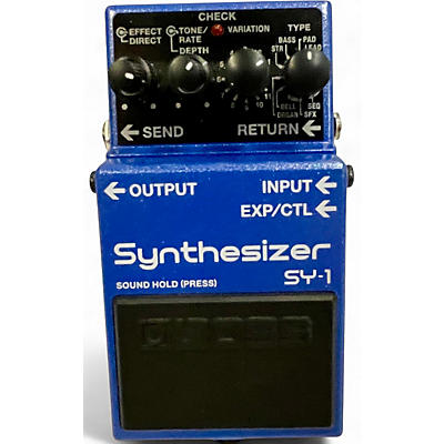 Used BOSS SY1 Effect Pedal