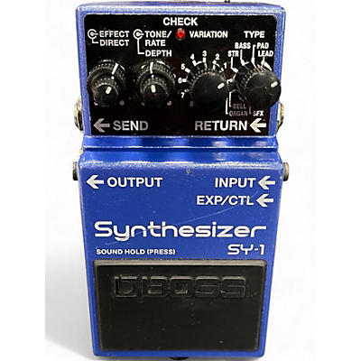 Used BOSS SY1 Effect Pedal