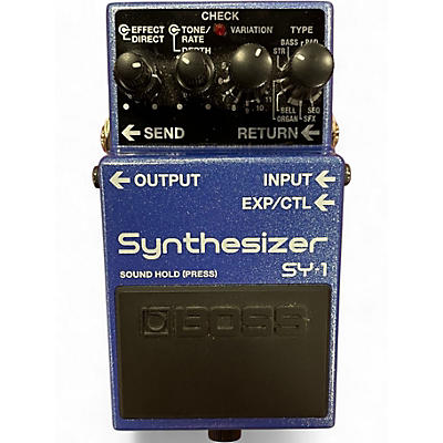 Used BOSS SY1 Effect Pedal