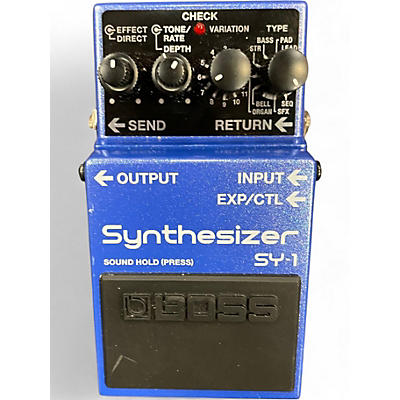 Used BOSS SY1 Effect Pedal