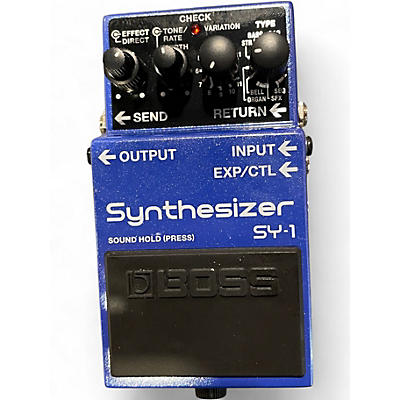 Used BOSS SY1 Effect Pedal