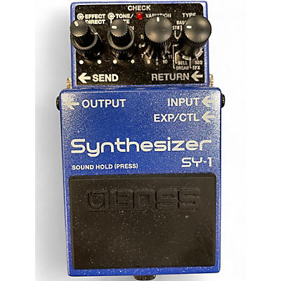 Used BOSS SY1 SYNTHESIZER Effect Pedal