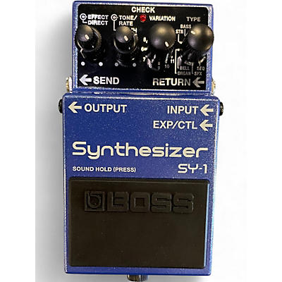 Used BOSS SY1 SYNTHESIZER Effect Pedal