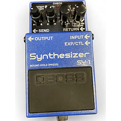 Used BOSS SY1 Synthesizer Effect Pedal