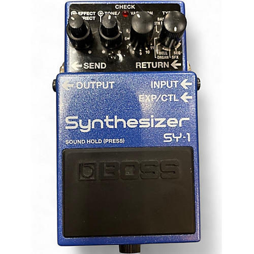 Used BOSS SY1 Synthesizer Effect Pedal