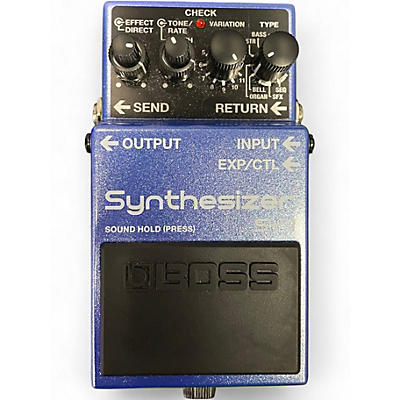 Used BOSS SY1 Synthesizer Effect Pedal
