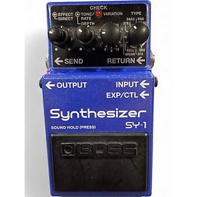 Used BOSS SY1 Synthesizer Effect Pedal