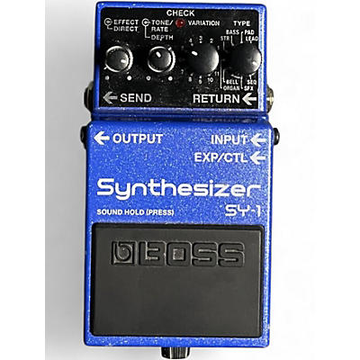 Used BOSS SY1 Synthesizer Effect Pedal