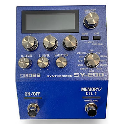 BOSS Used BOSS SY200 Effect Pedal