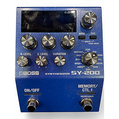 Used BOSS SY200 Effect Pedal