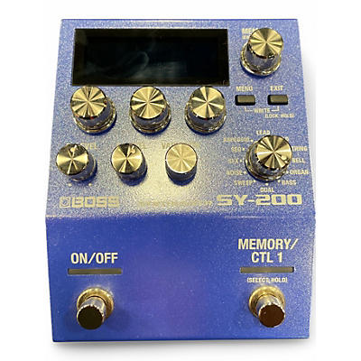 Used BOSS SY200 Effect Pedal