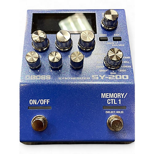 Used BOSS SY200 Effect Pedal