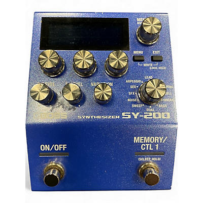 Used BOSS SY200 Effect Pedal