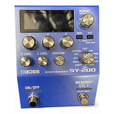 Used BOSS SY200 Effect Pedal