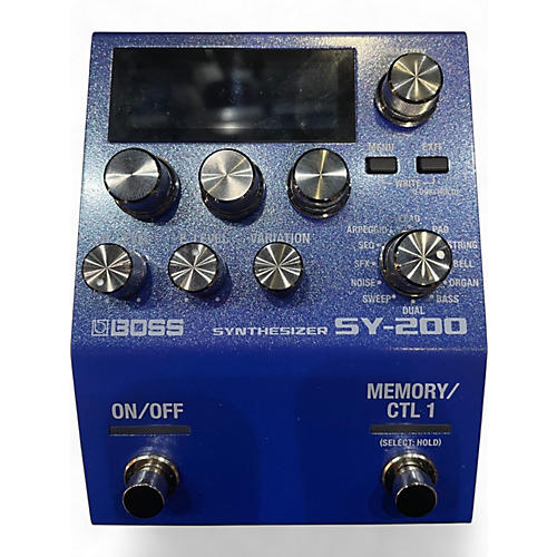 Used BOSS SY200 Effect Pedal
