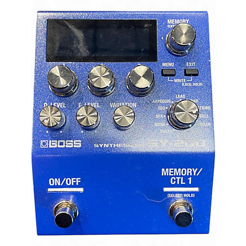 Used BOSS SY200 Effect Pedal