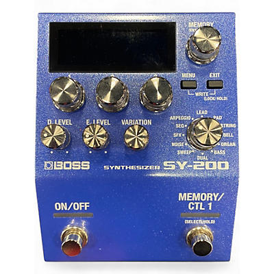 Used BOSS SY200 Effect Pedal