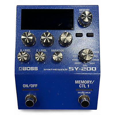 Used BOSS SY200 Effect Pedal