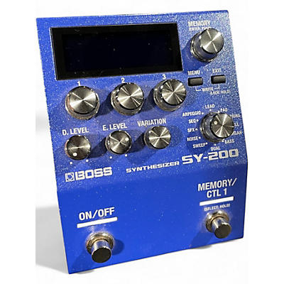 Used BOSS SY200 Effect Pedal