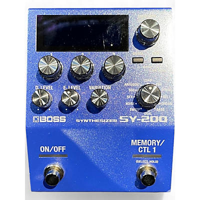 Used BOSS SY200  Effect Pedal