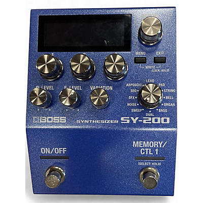 Used BOSS SY200 Effect Pedal