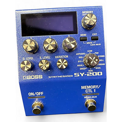 Used BOSS SY200 Effect Pedal