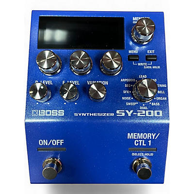 Used BOSS SY200 Effect Pedal