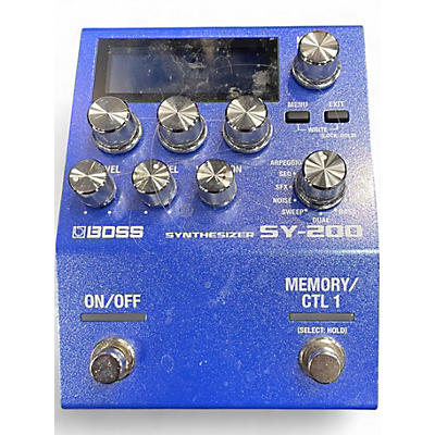 Used BOSS SY200 Effect Pedal