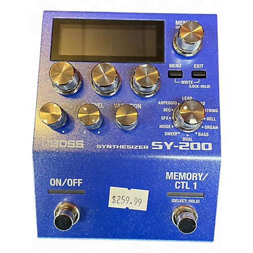 Used BOSS SY200 Effect Processor