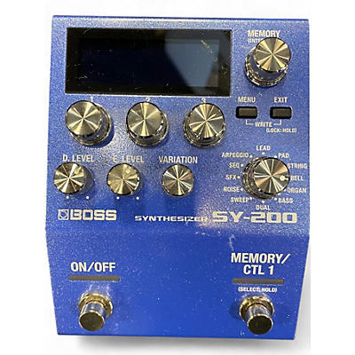 Used BOSS SY200 Effect Processor