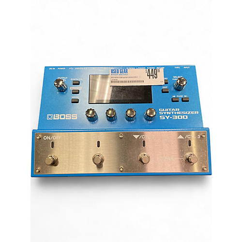 Used BOSS SY300 Guitar Synthesizer Effect Pedal