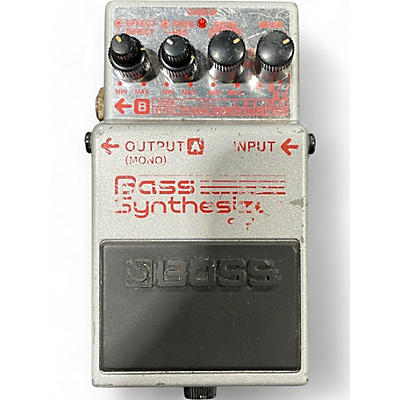 Used BOSS SYB3 Bass Synth Bass Effect Pedal