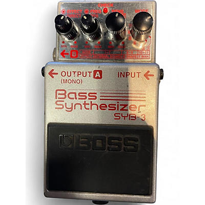 Used BOSS SYB3 Bass Synth Bass Effect Pedal
