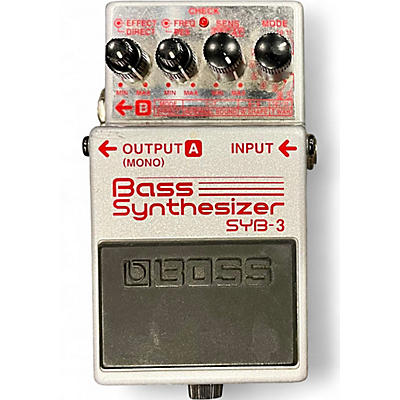 Used BOSS SYB3 Bass Synth Bass Effect Pedal