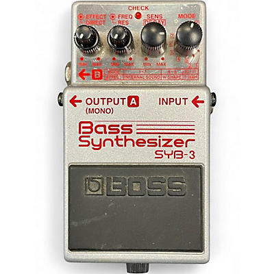 Used BOSS SYB3 Bass Synth Bass Effect Pedal