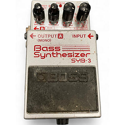 Used BOSS SYB3 Bass Synth Bass Effect Pedal