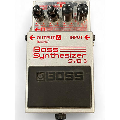 Used BOSS SYB3 Bass Synth Bass Effect Pedal