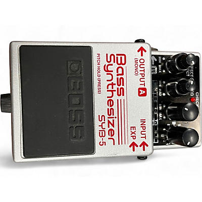 Used BOSS SYB5 Bass Synth Bass Effect Pedal