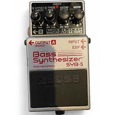 Used BOSS SYB5 Bass Synth Bass Effect Pedal