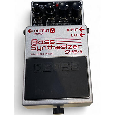 Used BOSS SYB5 Bass Synth Bass Effect Pedal