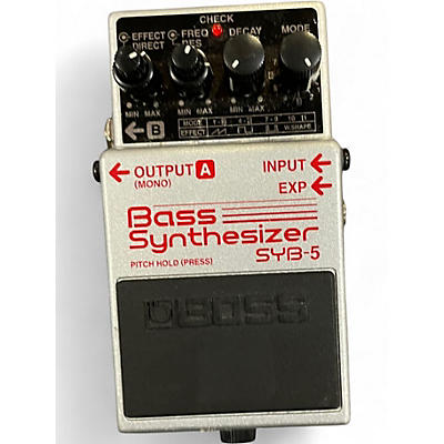 Used BOSS SYB5 Bass Synth Bass Effect Pedal